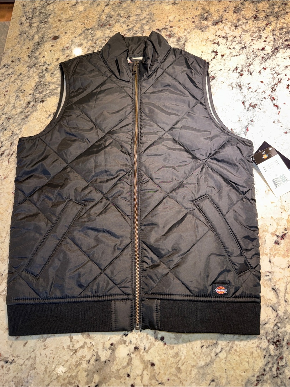 Dickies Quilted Women’s Lightweight Vest with Zip